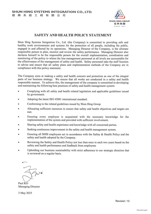 Safety Policy Rev 13 (Eng)_20230503